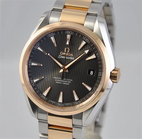 omega seamaster rose gold price